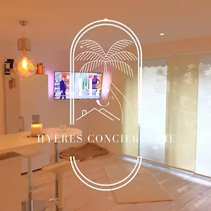 T2 Cocconing- Clim Pk Wifi- Costebelle-5min By Hc Hyères